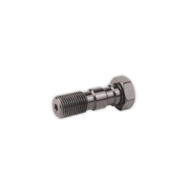 Aluminium double banjo bolt M10x1.00 brake line anodized...