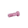 Aluminium double banjo bolt M10x1.00 brake line Violet anodised