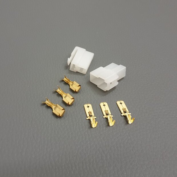 Universal connector 2-pin 6V 12V 24V plug blinker tail...