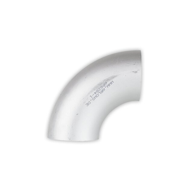 Arlows Aluminium Rohrbogen 90 mittlerer Radius ( AlMgSi0,5 Alubogen )