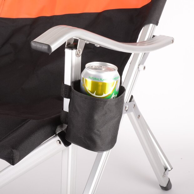 Cup holder for camping outdoor chair (Velcro fastener)