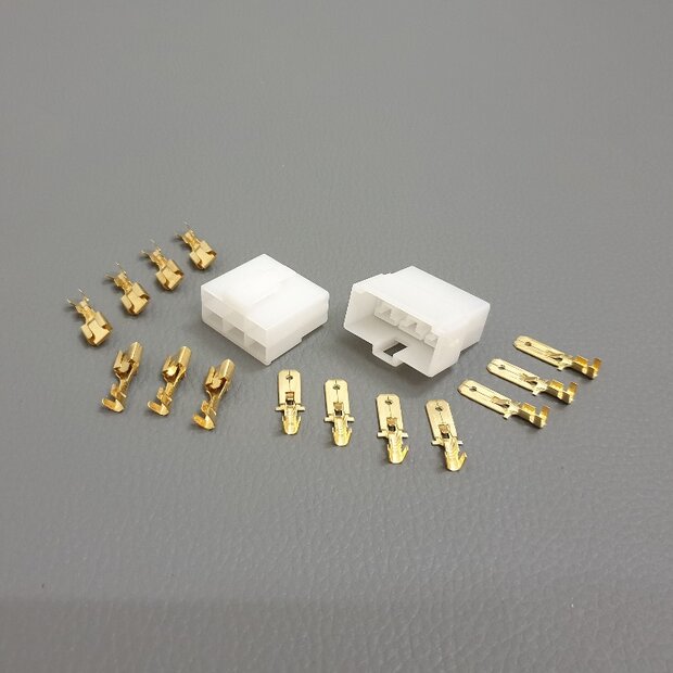 Universal connector 6-pin 6V 12V 24V plug blinker tail...