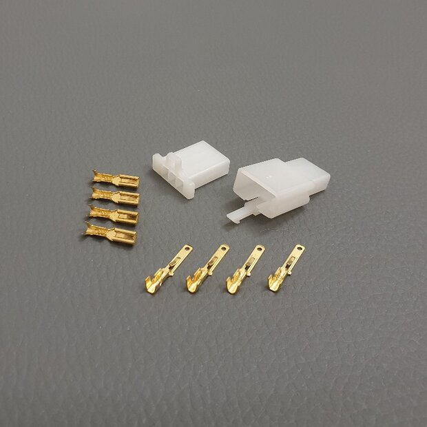 Universal connector 3-pin 6V 12V 24V plug blinker tail...