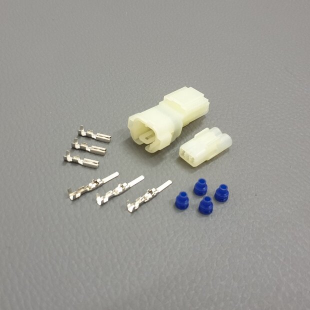Universal plug connection 2-pin 6V 12V 24V plug...