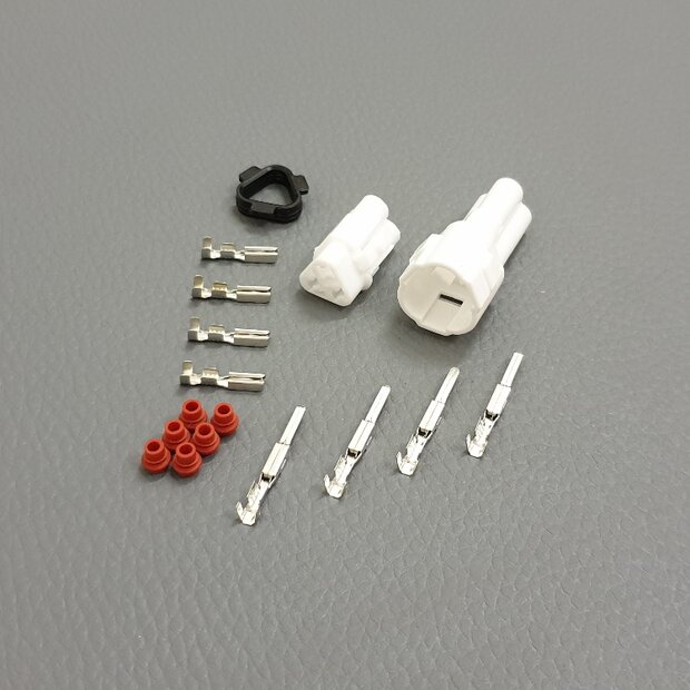 Universal plug connection 3-pin 6V 12V 24V plug...