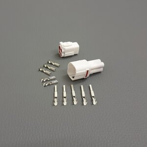 Universal plug connection 4-pin 6V 12V 24V plug...