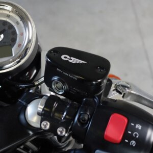 LSL Clubman CNC-reservoir cover 245BT69SW for Triumph T100 / Bobber / Thruxton 1200