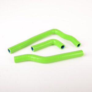 Arlows silicone hose kit hoses Kawasaki KX65 2002-2020 green