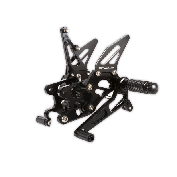 Arlows Racing footrest system Kawasaki Ninja 250 400 2018-2019