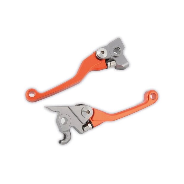 Arlows MX CNC Lever Orange KTM EXC250 EXC300 EXC-F TPI...