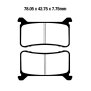 EBC sintered-brake pads FA700HH Honda CB1000R CBR1000RR SC77 2017–2019