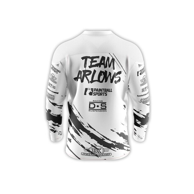 Arlows Racing Jersey Weiss Langarm