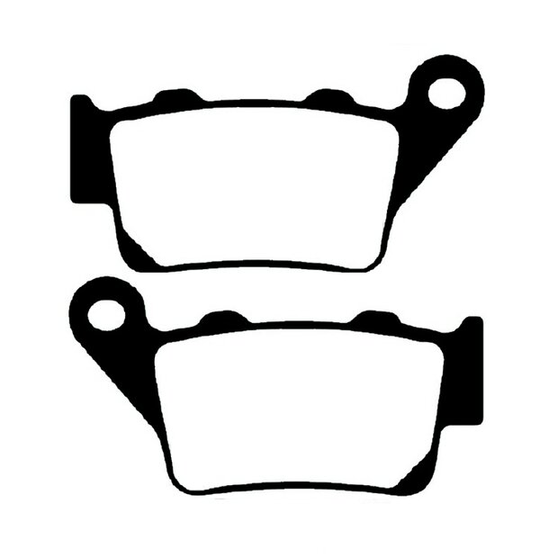 EBC Bremsbel�ge Sinter hinten FA213HH KTM SMC690 SMC-R 690 2008-2020