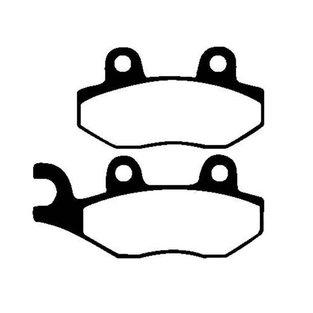 EBC Bremsbel�ge hinten Sinter FA214/2HH Triumph Speed...