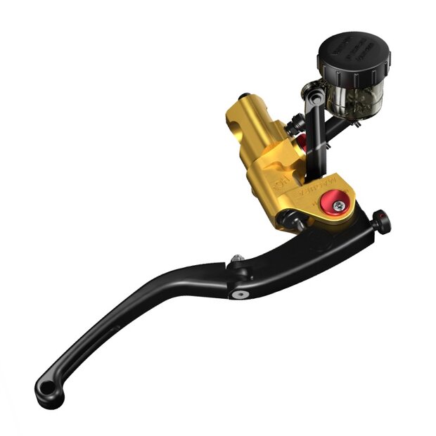 ! Vorf�hrer ! Magura Bremspumpe Bremsarmatur HC3 radial gold, 18 mm DOT, ABE