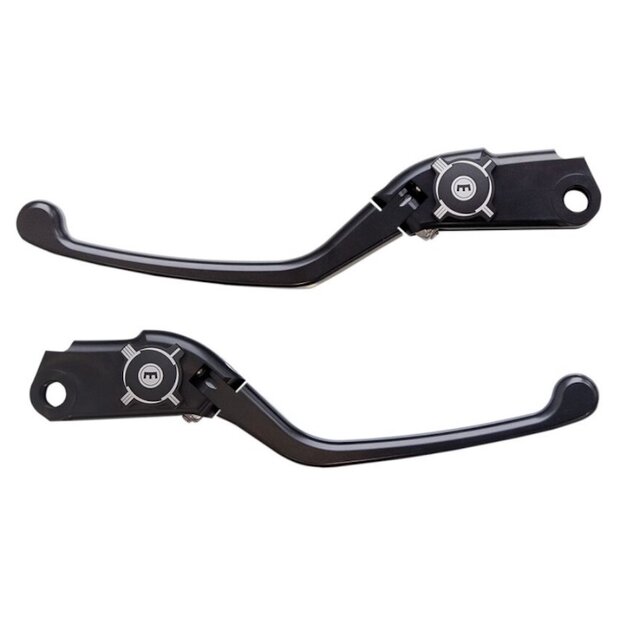 Magura CNC Klapphebel Kit, schwarz, BMW ab 2013 R1200 GS...