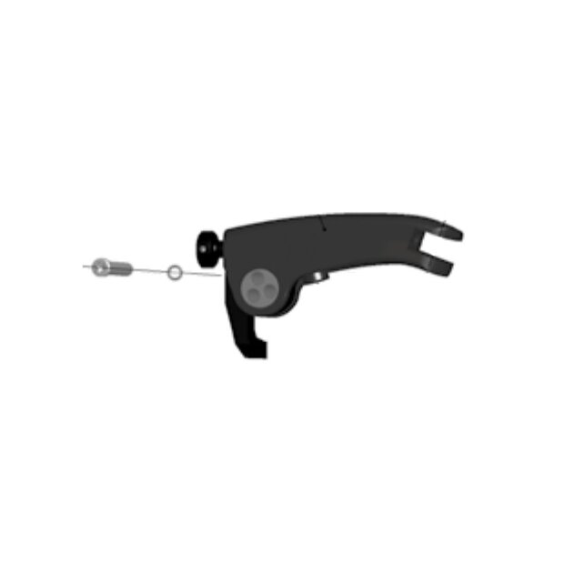 Magura HC3 lever base for clutch – Black