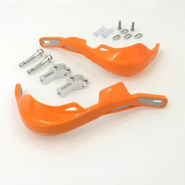 Arlows Aluminium Handguards orange f�r 22mm Standard Lenker