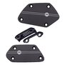 Magura 168|197 CNC Behälterdeckel Kit, schwarz BMW R1200 R RT GS RNine-T